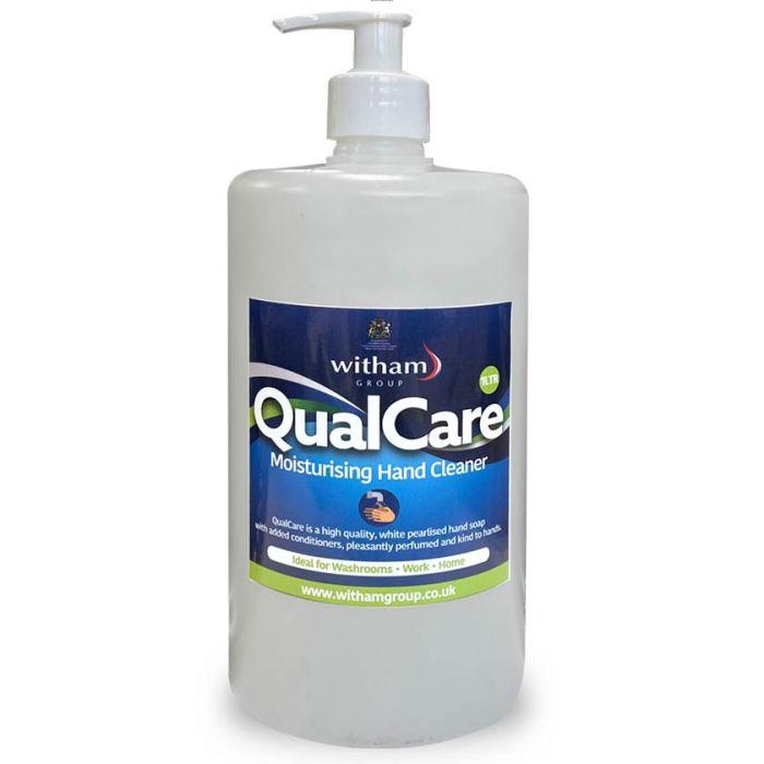 QualCare Hand Cleaner Soap Bottle